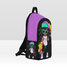 Load image into Gallery viewer, Hip Hop Girl backpack