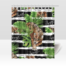 Load image into Gallery viewer, Jungle Love Shower curtain