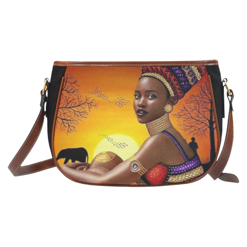 African Queen Saddle Bag