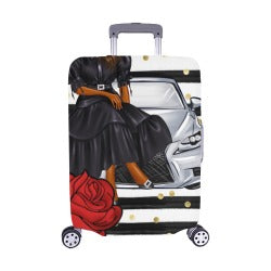 Red Diva Luggage cover