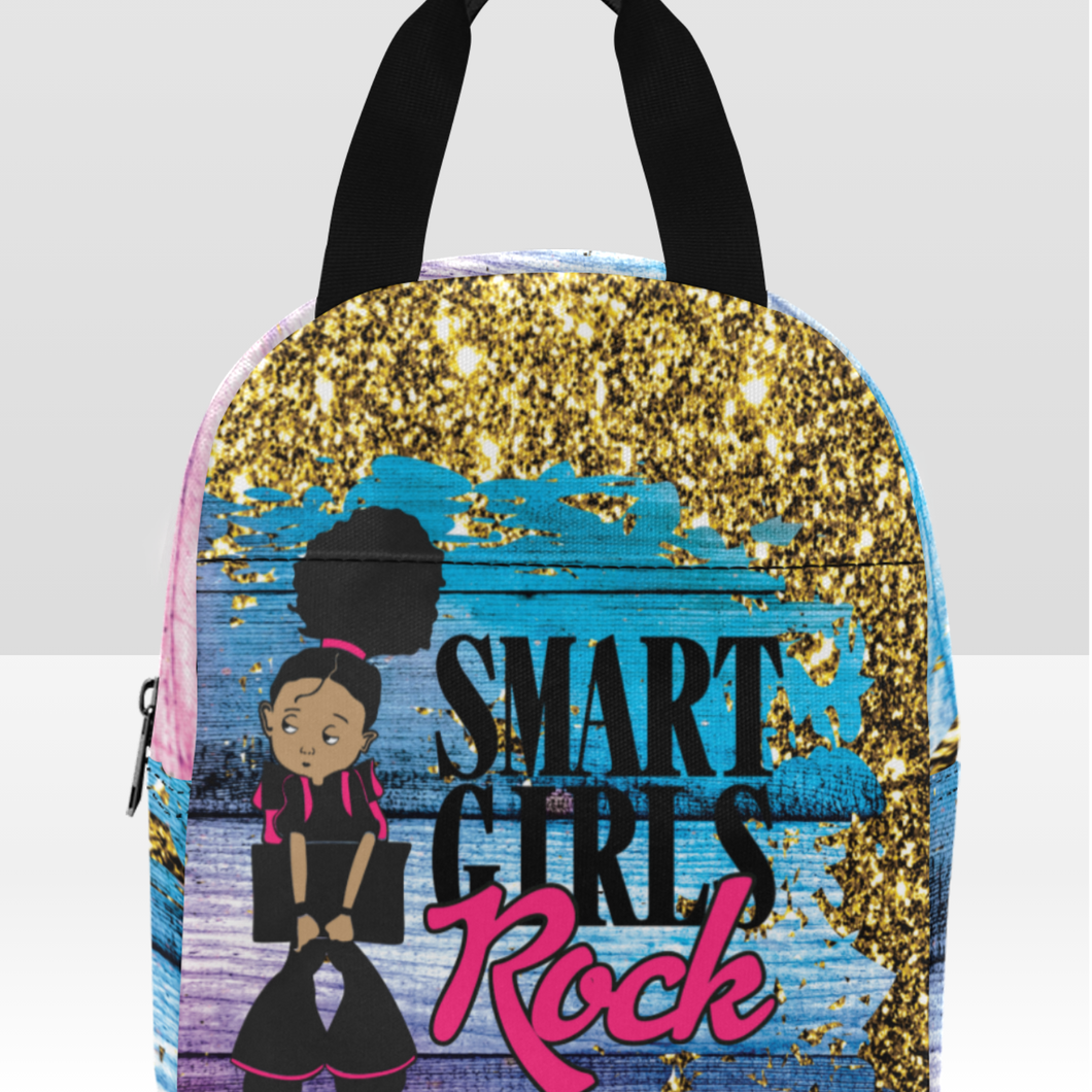 Smart Girl Rock lunch bag